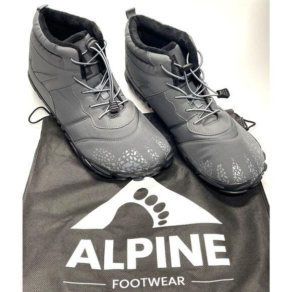 NEW Alpine Footwear Vindra Flex Non-Slip & Universal Winter Barefoot Shoe SZ 44 - Picture 1 of 9